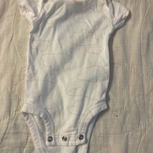 10/$20 Christmas sale! Cloud Print White Bodysuit Mix, Match, and Bundle